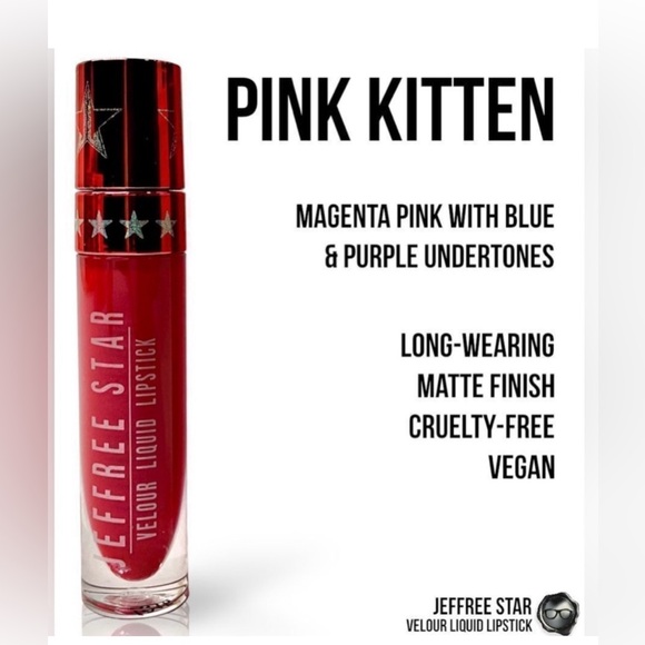 Pink Kitten Velour Liquid Lipstick JEFFREE STAR Cosmetics NEW Lux NIB - Picture 12 of 13